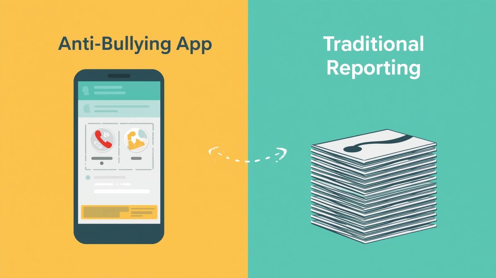 Traditional Reporting and Anti Bullying App Which Works Better?
